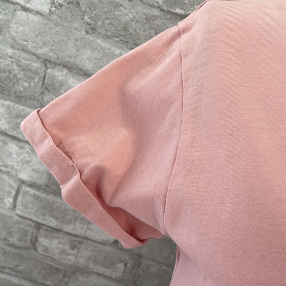 Topshop Pink London Cropped Tee - Picture 3 of 8